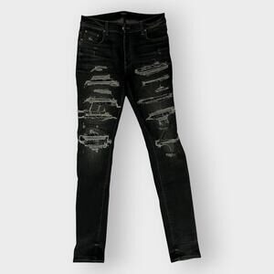 ICONIC! Amiri Jeans Bandana Patch Size 31